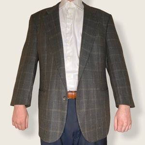 Burberry Vintage Checkered Blazer Sports Jacket